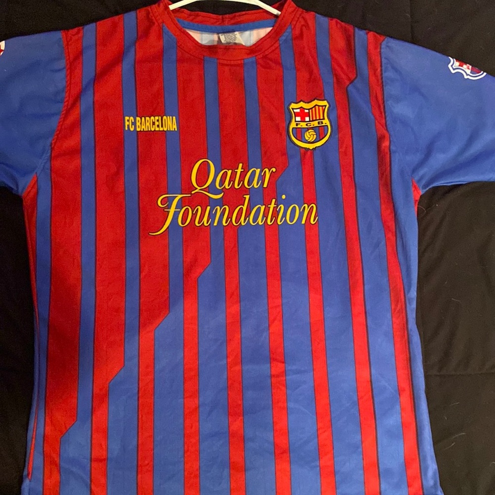 Throwback Messi Barca Jersey - Gem